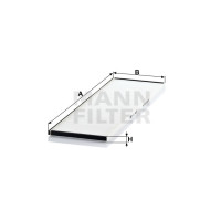 Фильтр салона MANN-FILTER CU 4926